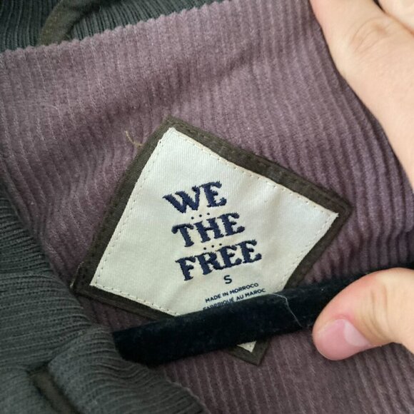 NWT We The Free Benny Waxed Vest Olive Flannel Sz S - Picture 6 of 11